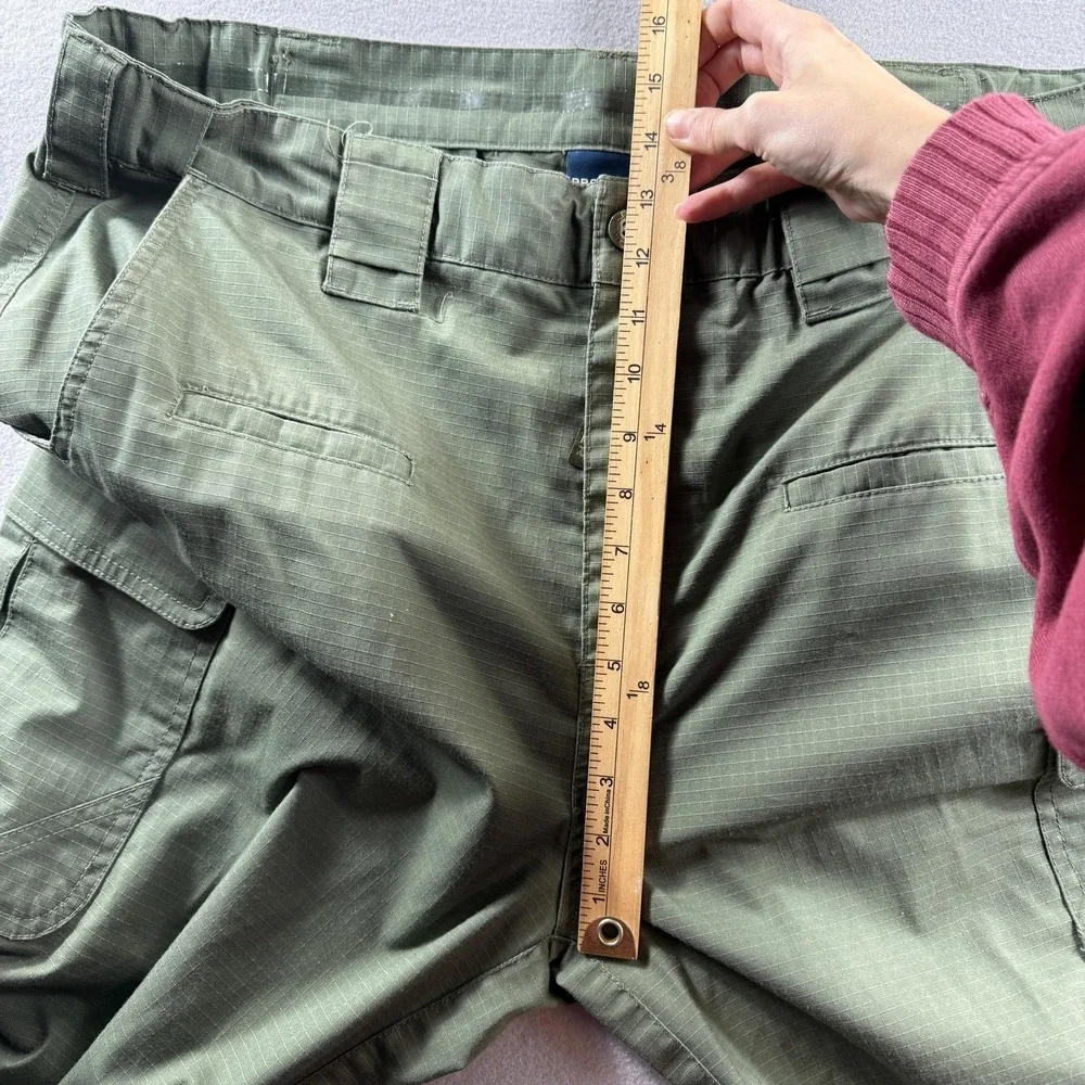 Propper Pants Mens 40x34 Green Cargo Ripstop Relaxed Fit Stretch Outdoor Hiking